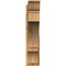Ekena Millwork Balboa Traditional Rough Sawn Outlooker, Western Red Cedar, 8"W x 36"D x 36"H OUT08X36X36BOA01RWR - alternate 2